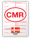 Lettre de voiture internationale CMR (english & dansk)