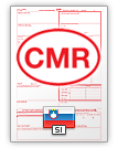 Lettre de voiture internationale CMR (english & slovenščina)