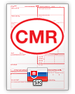 Lettre de voiture internationale CMR (english & slovenčina)