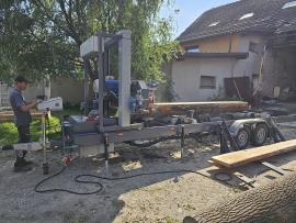 Kmeňová pásová píla TP-600 mobilní , |  Outils de sciage | Machines à bois | Drekos Made s.r.o